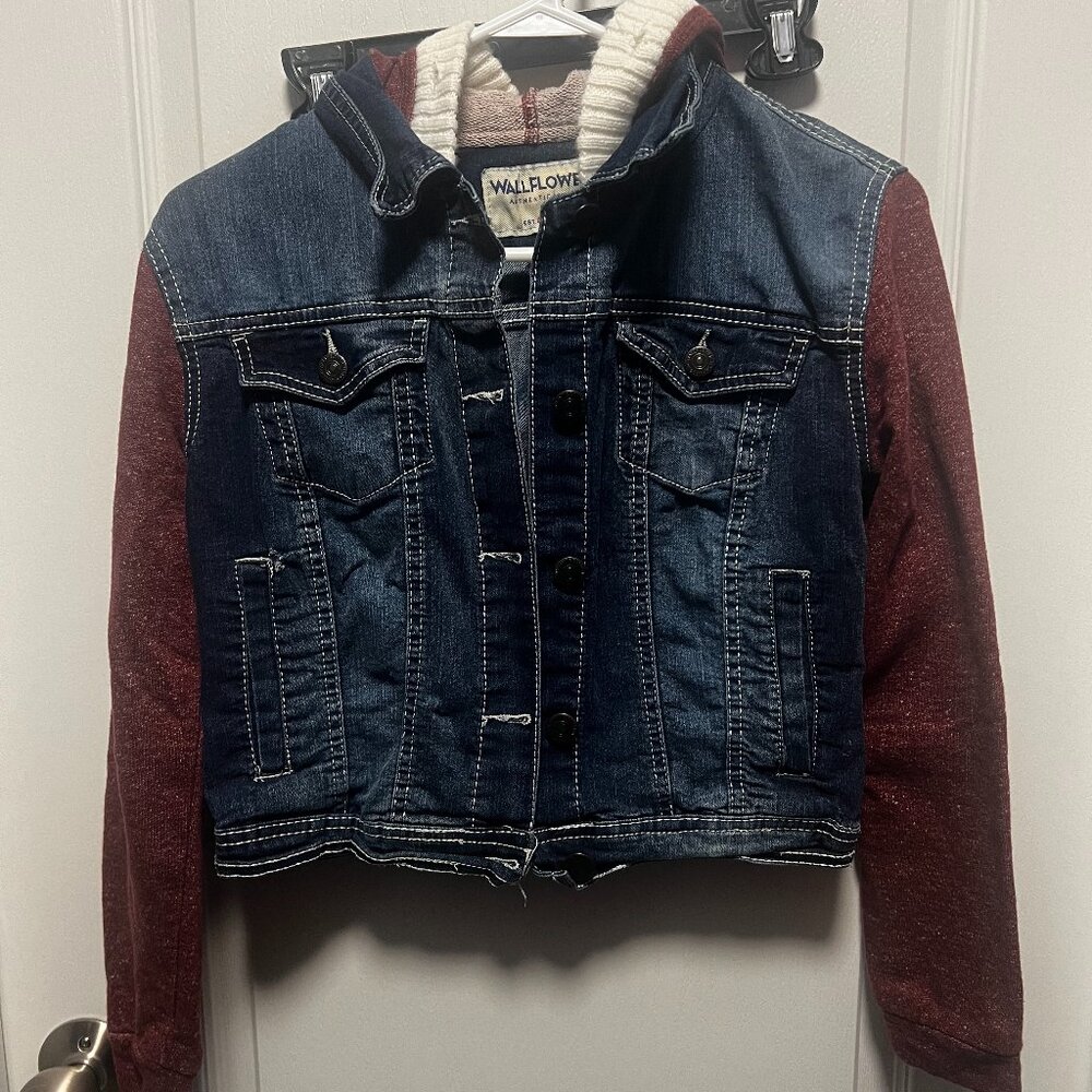 Jean Jacket/Sweatshirt Combo